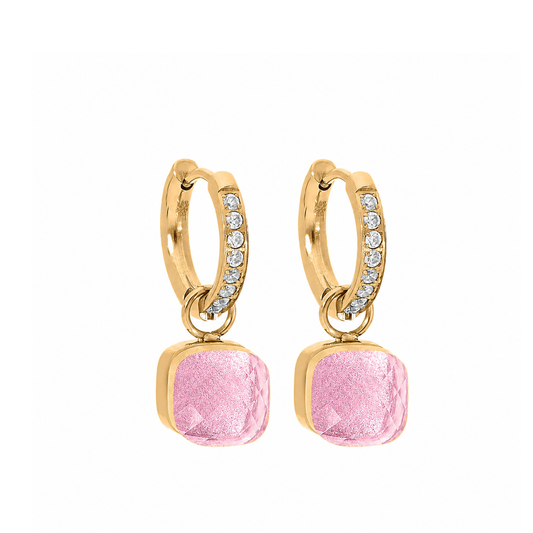 Qudo Firenze Earrings Rose