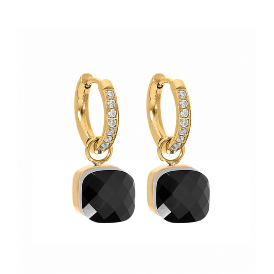 Qudo Firenze Earrings Black