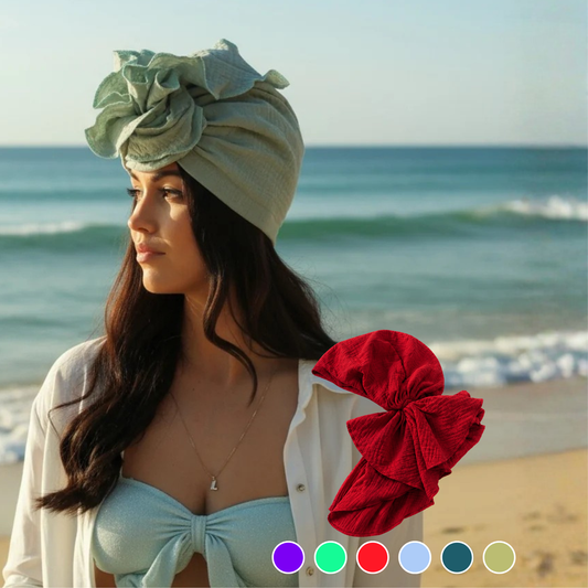 Muslin Turbana Ruby Red