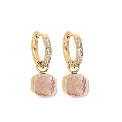 Qudo Firenze Earrings Soft Sand