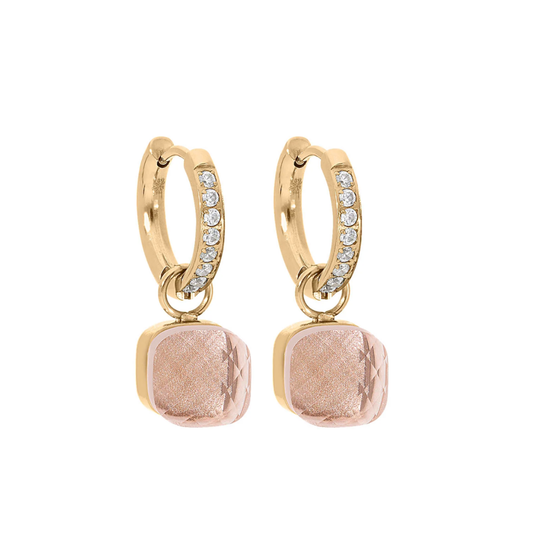 Qudo Firenze Earrings Soft Sand