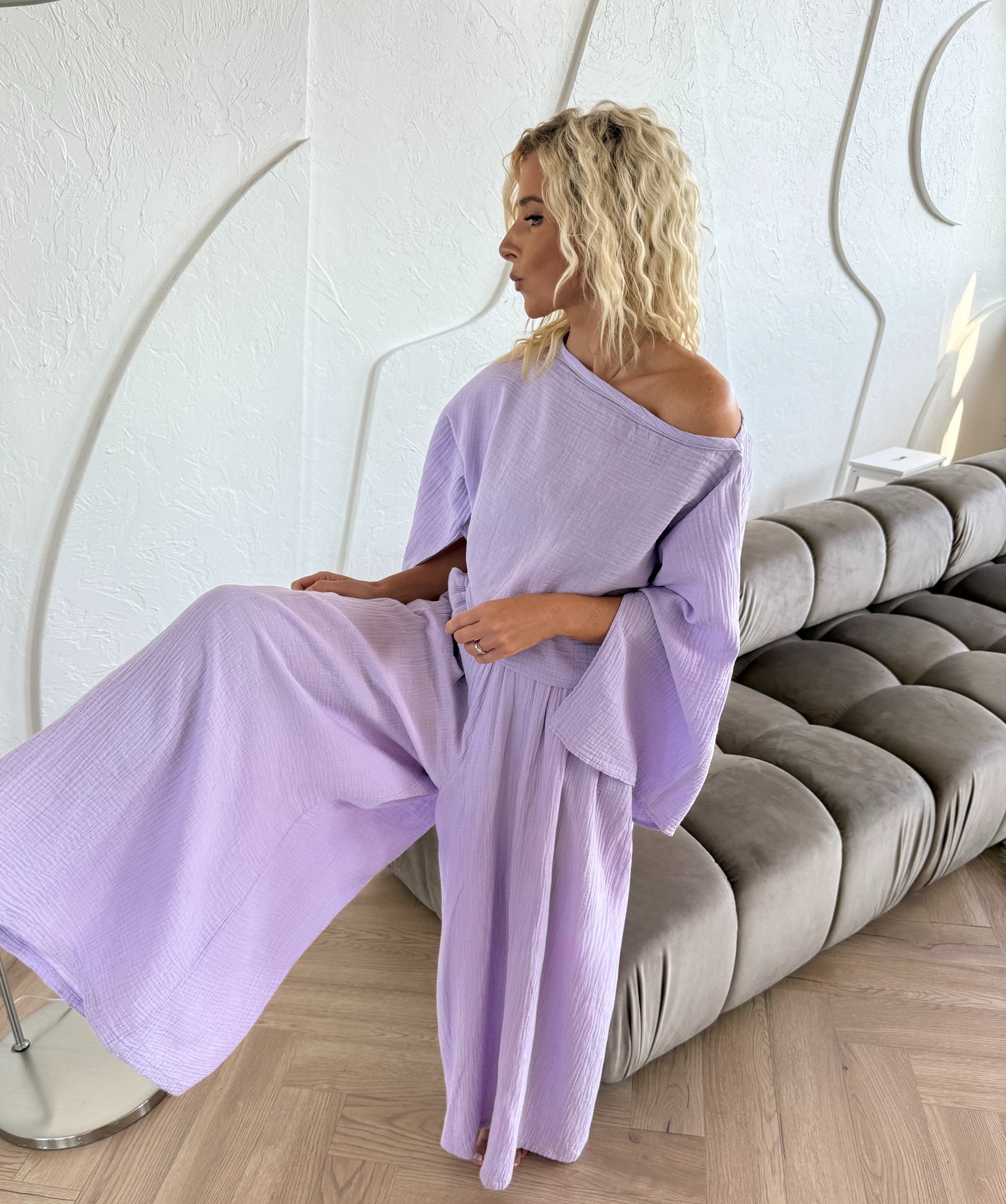 Musliin Flow Set - Lilac