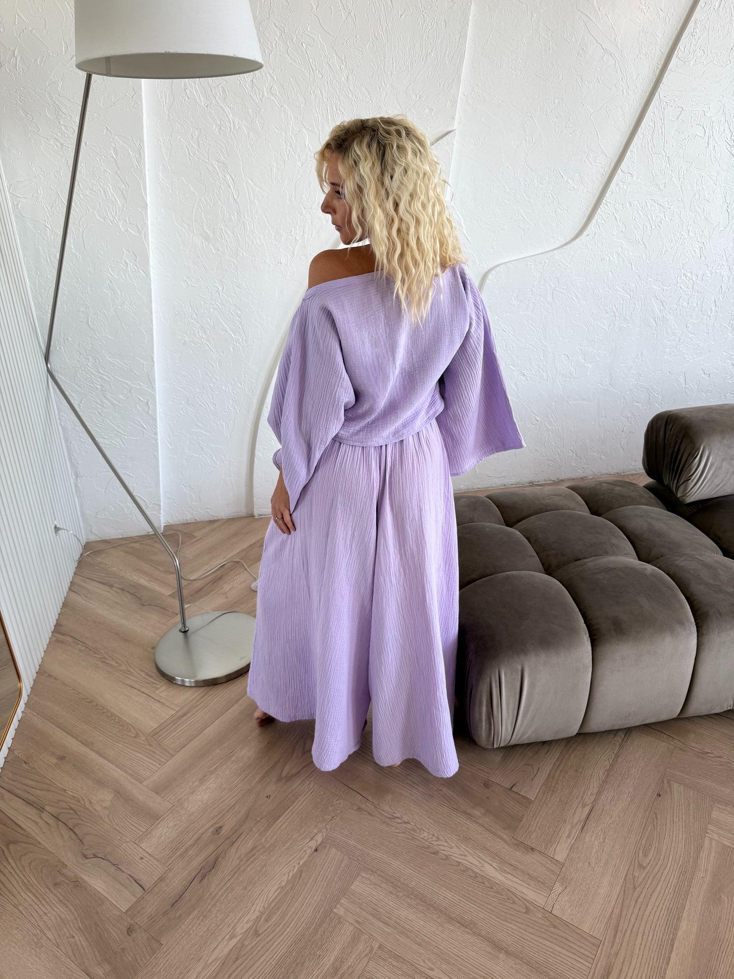 Musliin Flow Set - Lilac