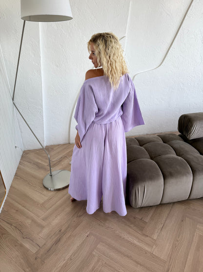 Musliin Flow Set - Lilac
