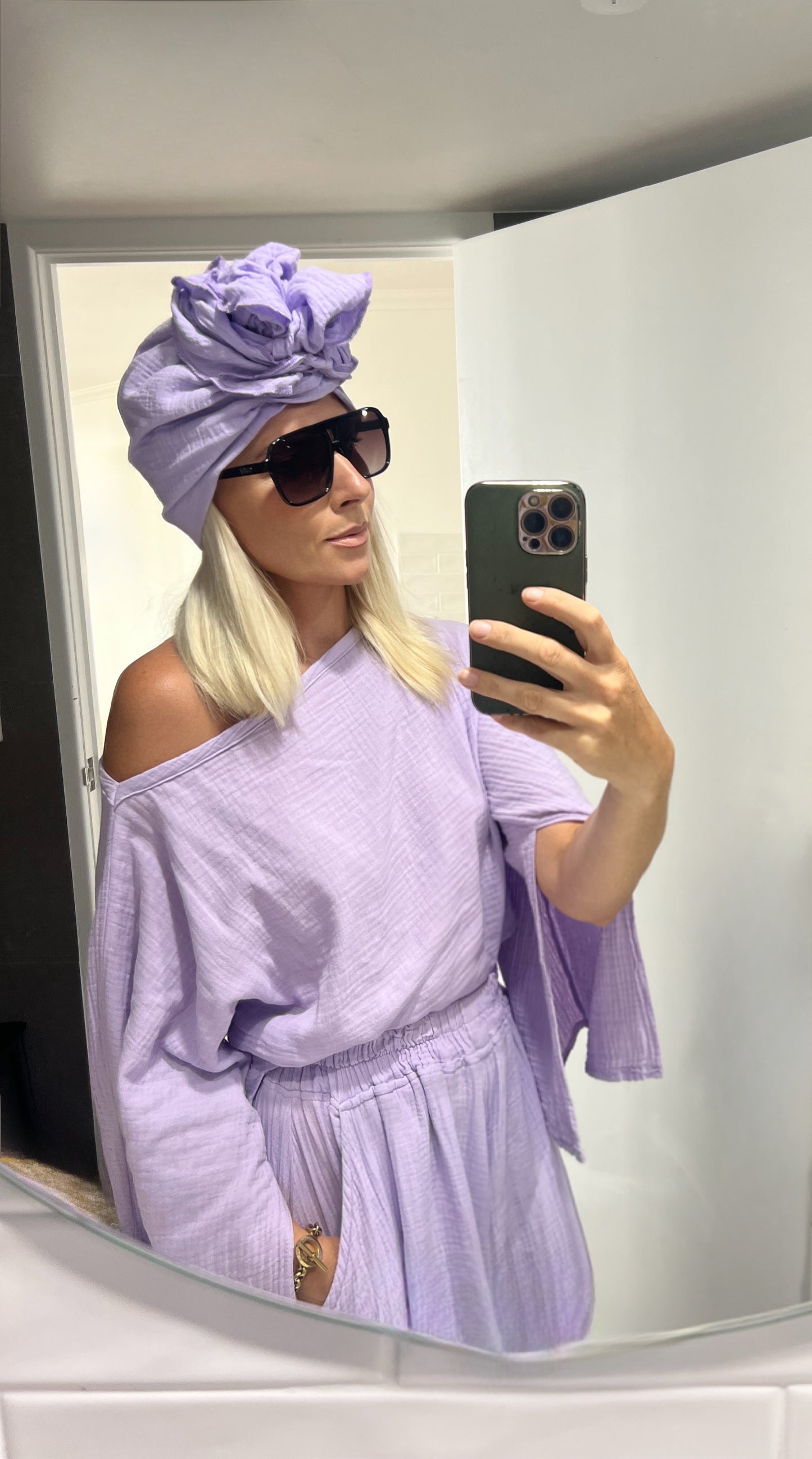 Musliin Flow Set - Lilac