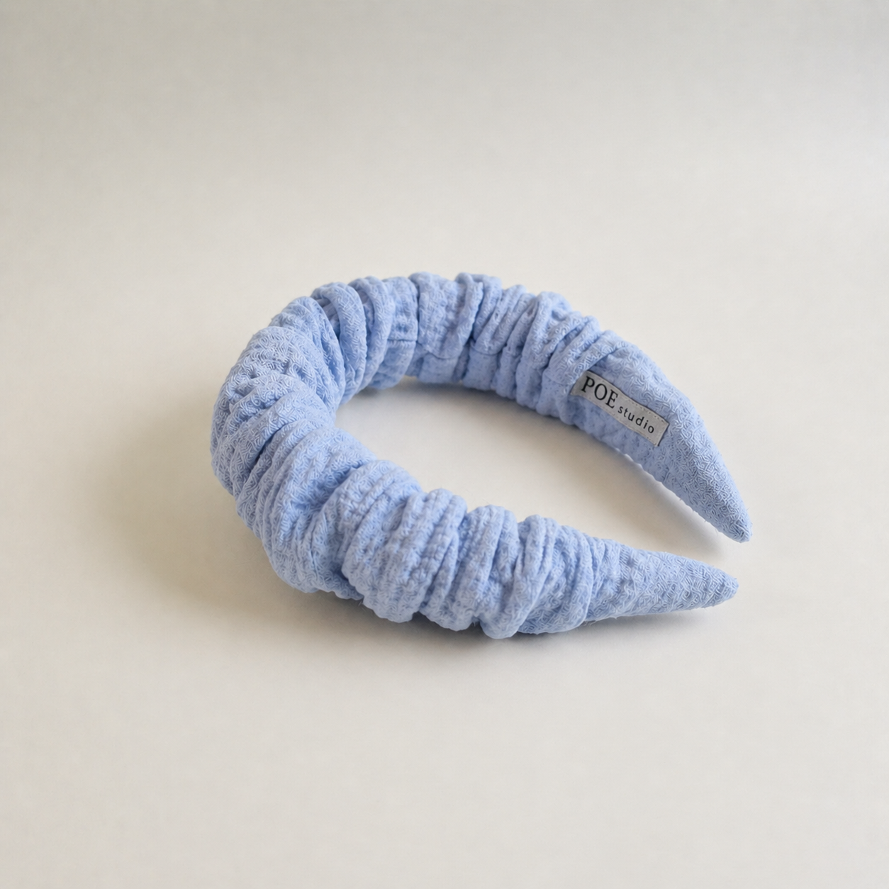 Muslin headband Powder Blue