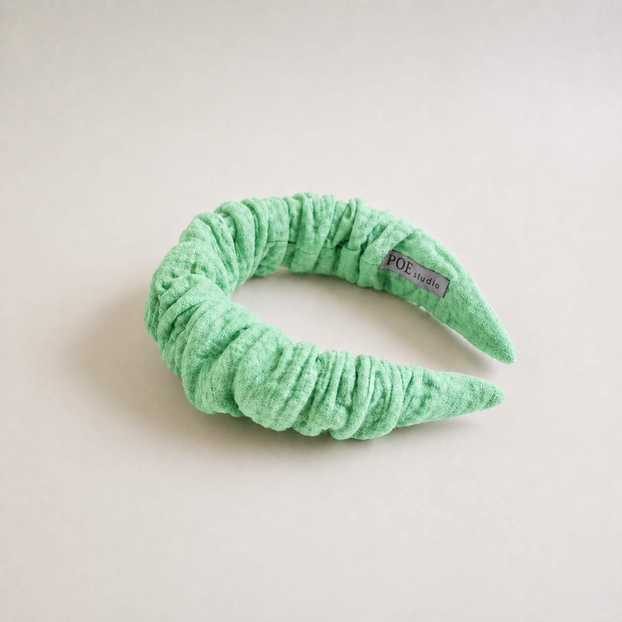 Muslin headband Light Lime