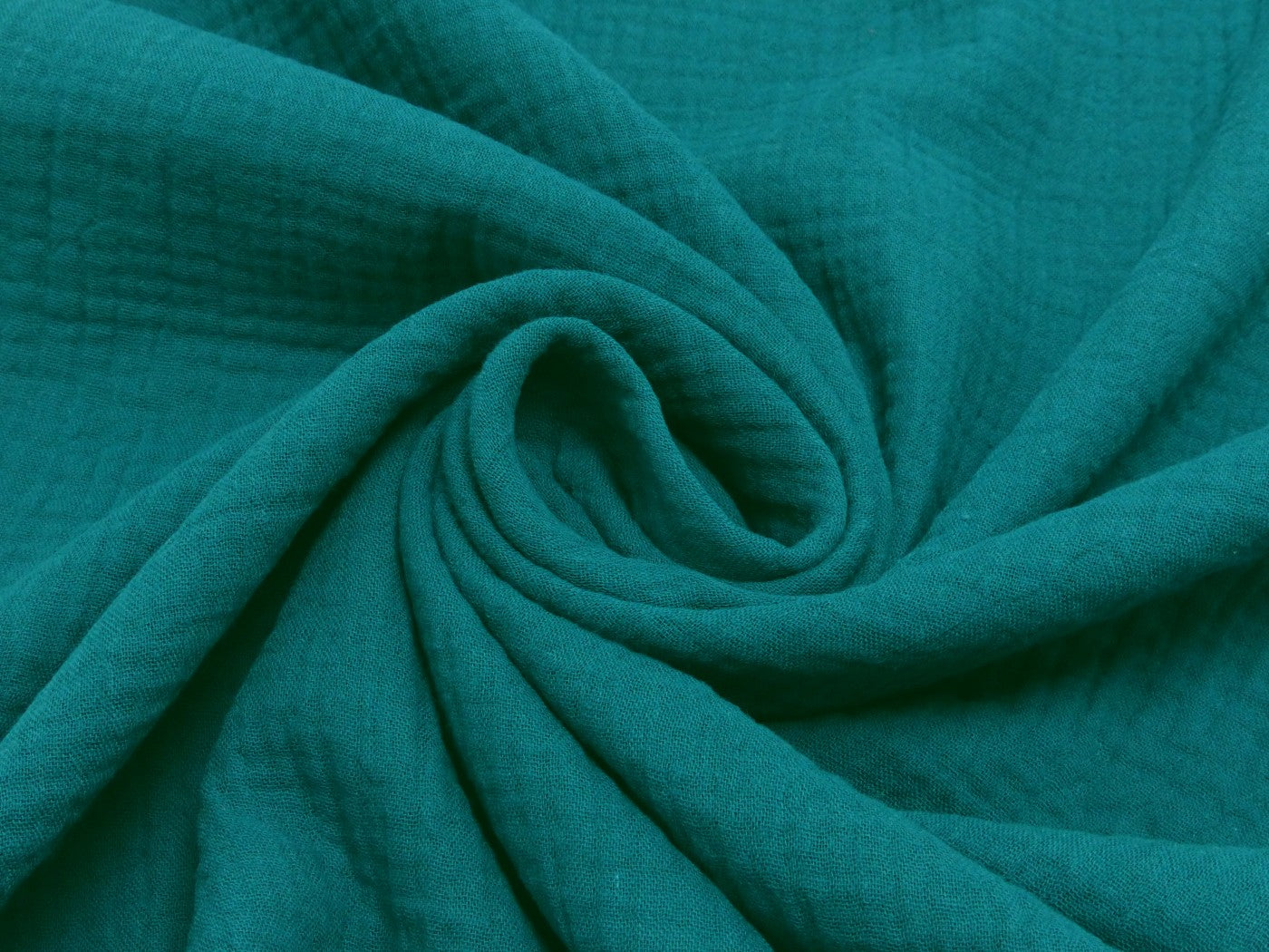 Muslin Travel Dress Dark Teal