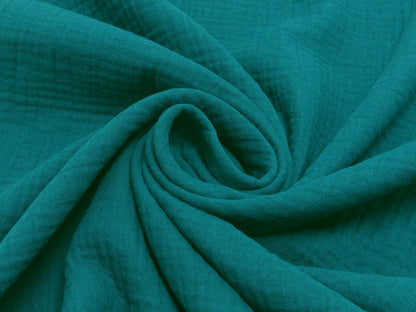 Muslin Travel Dress Dark Teal